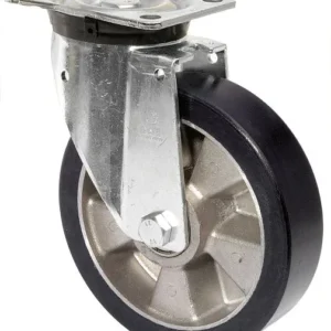 Roues BS Roulette robuste largeur de roue 50 mm Ø roue 200 mm capacité de charge 600 kg polyuréthane coulé 78 Shore corps...