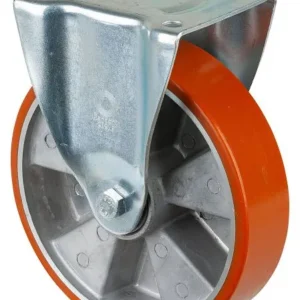 Rouleau de transport BS rollers rouleau fixe largeur de roue 50 mm roue Ø 200 mm capacité de charge 400 kg polyuréthane co...