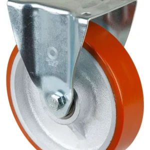 Rouleau de transport BS rollers rouleau fixe largeur de roue 50 mm roue Ø 200 mm capacité de charge 450 kg polyuréthane co...