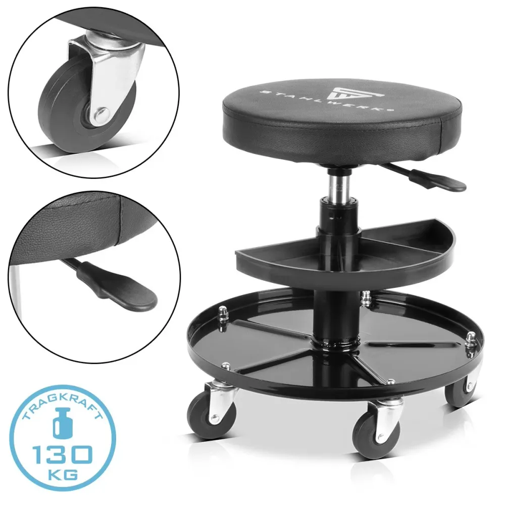 STEALWORKS ATTALOP TOAL WRH-295 ST avec 130 kg Capacité de charge Hauteur-ajustement d'atelier Sage d'atelier | Président...