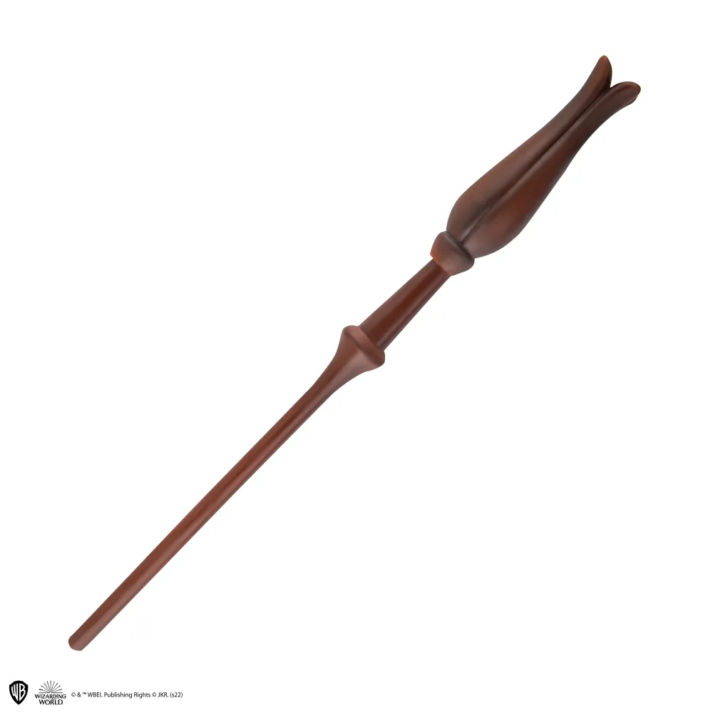 Stylo Baguette Luna Lovegood avec support & Marque-page lenticulaire