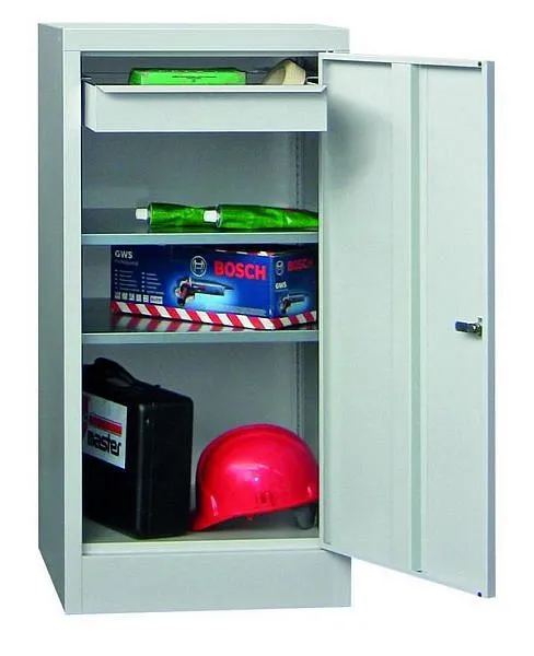 Armoire à outils Pavoy 1000/500/500 2 étagères galvanisées 1 tiroir 32370-050-006-735716 choisir à bas prix