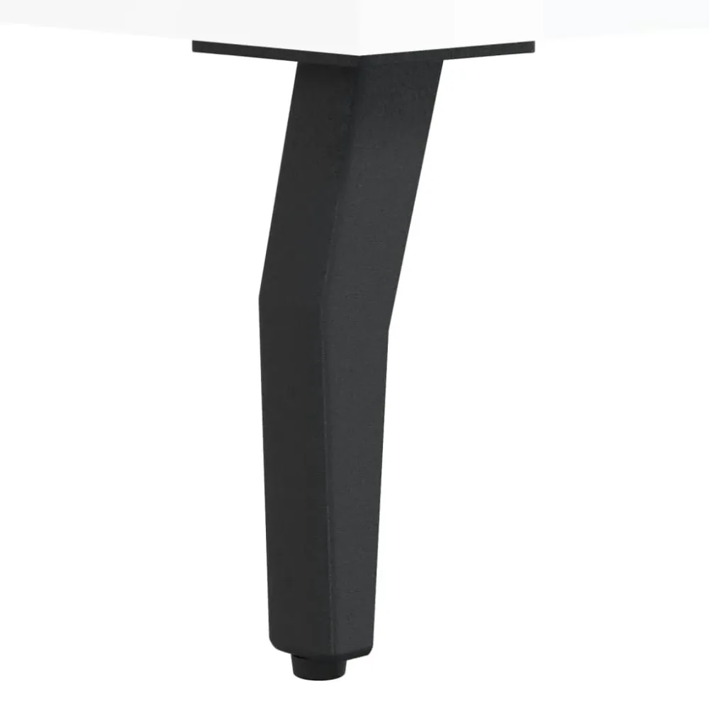 Banc à chaussures bottes commode étagère meuble entrée rangement brillant 102 x 35 x 55 cm bois d'ingénierie blanc 02_0022898