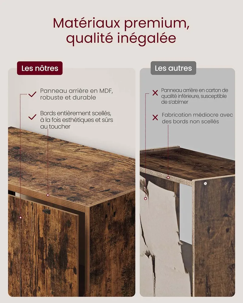Bibliothèque étagère haute sur 6 niveaux avec porte meuble de rangement ouvert 24 x 318 x 175 cm pour salon bureau salle à...