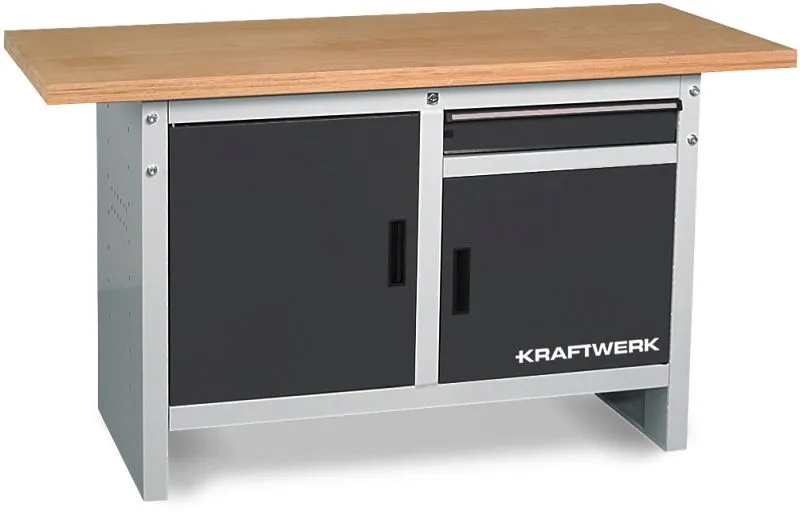 Etabli Kraftwerk 840x1500x700 mm 2 portes 1 tiroir 110150003 acquérir à bas prix