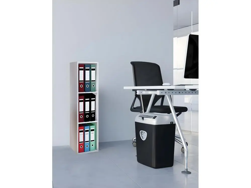 Offas3 étagère de bureau 3 tablettes blanc. avec Ventouses