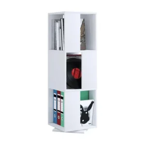 Porte-documents vertical StiftaXL étagère de bureau 3 tablettes blanc.