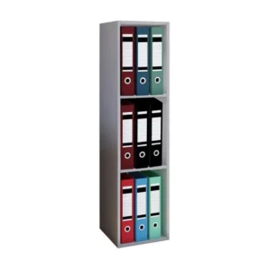 Professionnel Haute Qualité Offas3 étagère de bureau 3 tablettes gris.