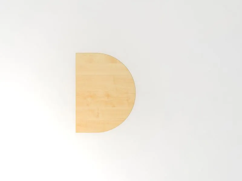Table en sus Hammerbacher avec pied de support 60x80cm érable hauteur de travail 68-76 cm VJA60/3/S acheter à bas prix