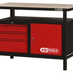 Établi KS Tools avec 3 tiroirs et 1 porte H840xL1200xP600mm 865.0003 magasiner à bas prix
