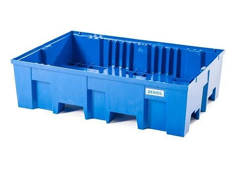 Étagère DENIOS en polyéthylène (PE) sans grille 865 x 1245 x 350 mm 227-273 se procurer à bas prix
