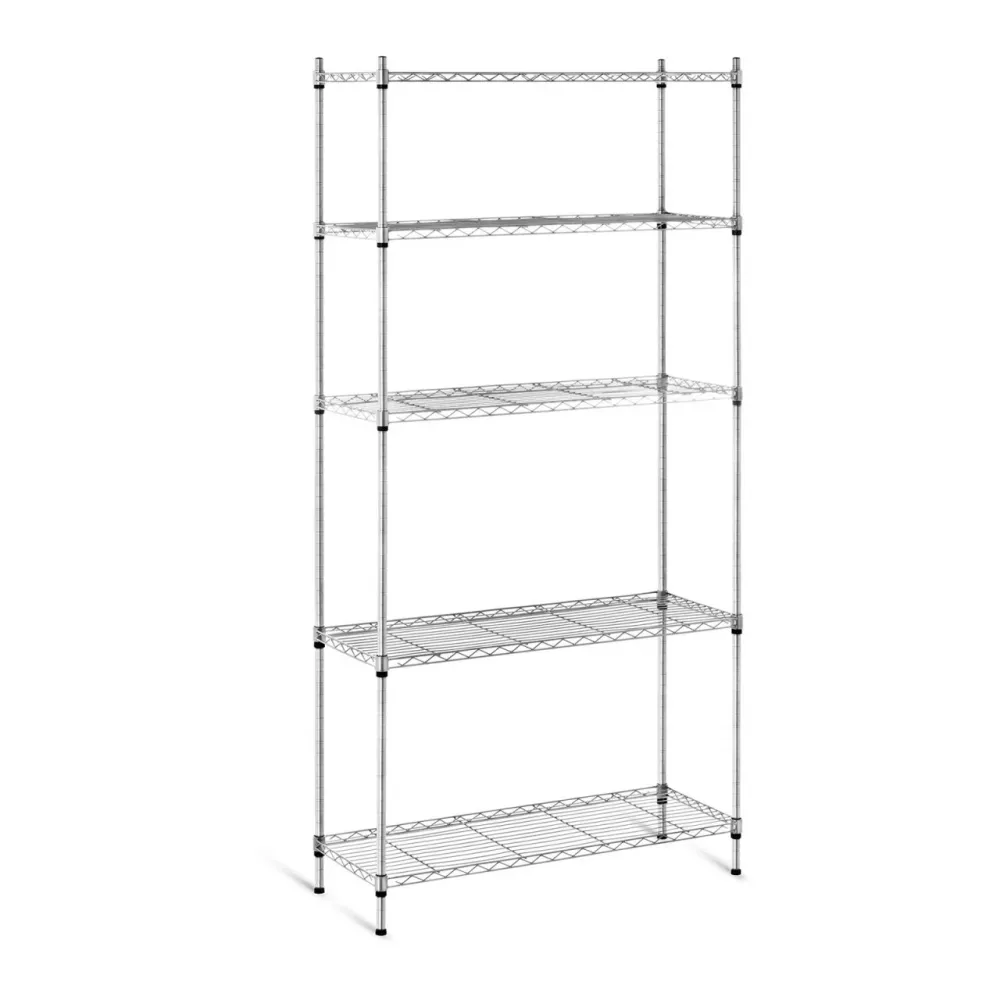 Étagère garage atelier professionnelle 35 x 90 x 180 cm 150 kg métallique gris 14_0001536