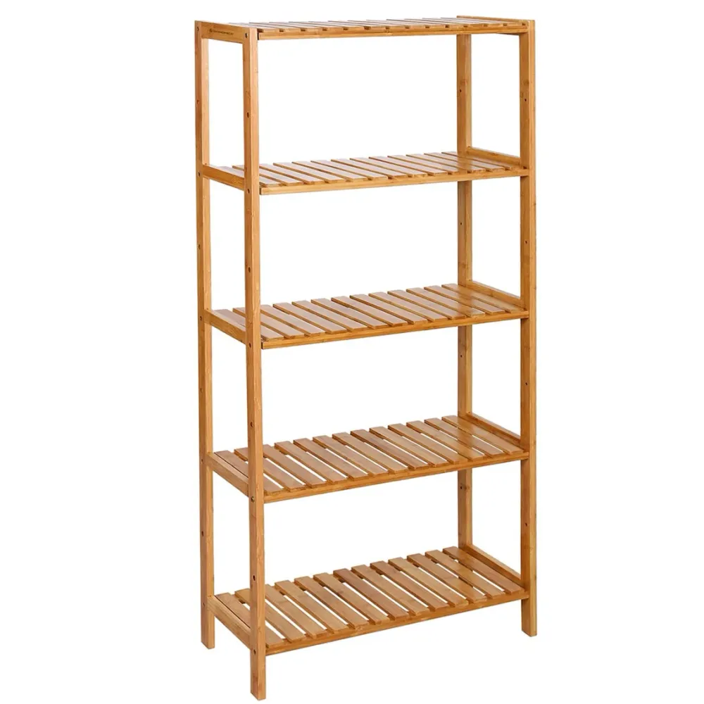 Étagère meuble de rangement de salle de bain étagère à chaussures bibliothèque pour entrée salle de bain salon couloir ent...