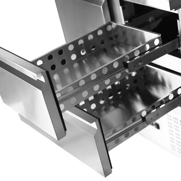 Vaiotec lot de 2 tiroirs pour tables réfrigérantes EASYLINE 700 centre droit 42x59x31 cm 11073 magasiner à bas prix