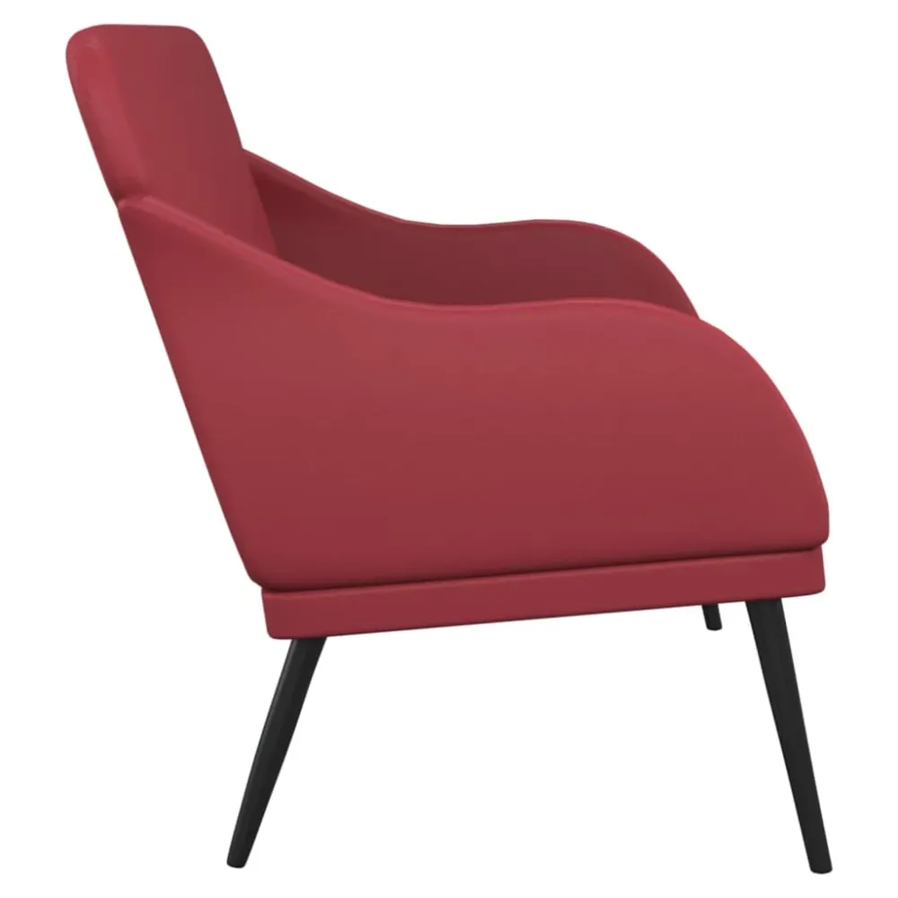 Organisateur de tiroir Banc banquette rouge bordeau x 110 x 76 x 80 cm synthétique 02_0010707