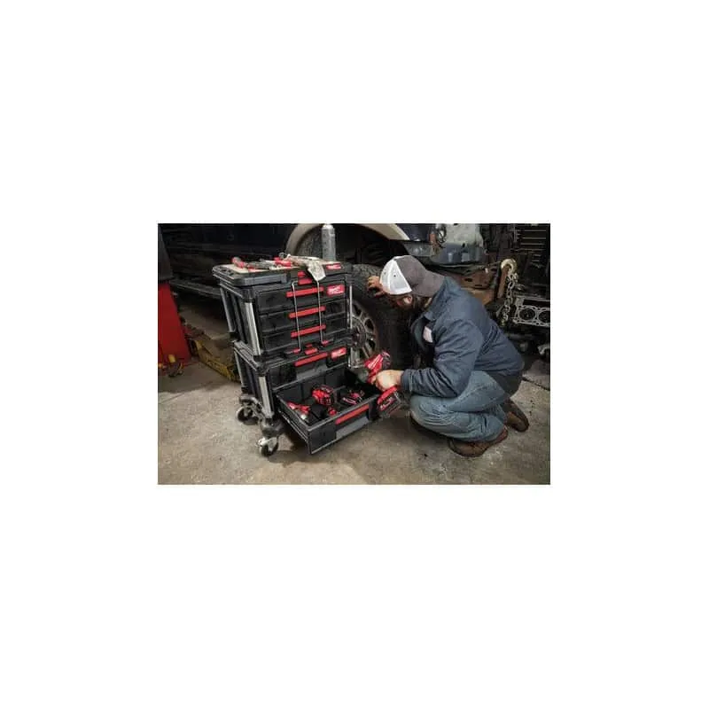 Servante mobile packout MILWAUKEE 4932492892 avec Compartiments Multiples