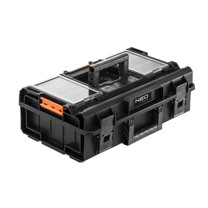 Système de rangement modulable NEO TOOLS 84-259 avec 6 Bacs Inclus