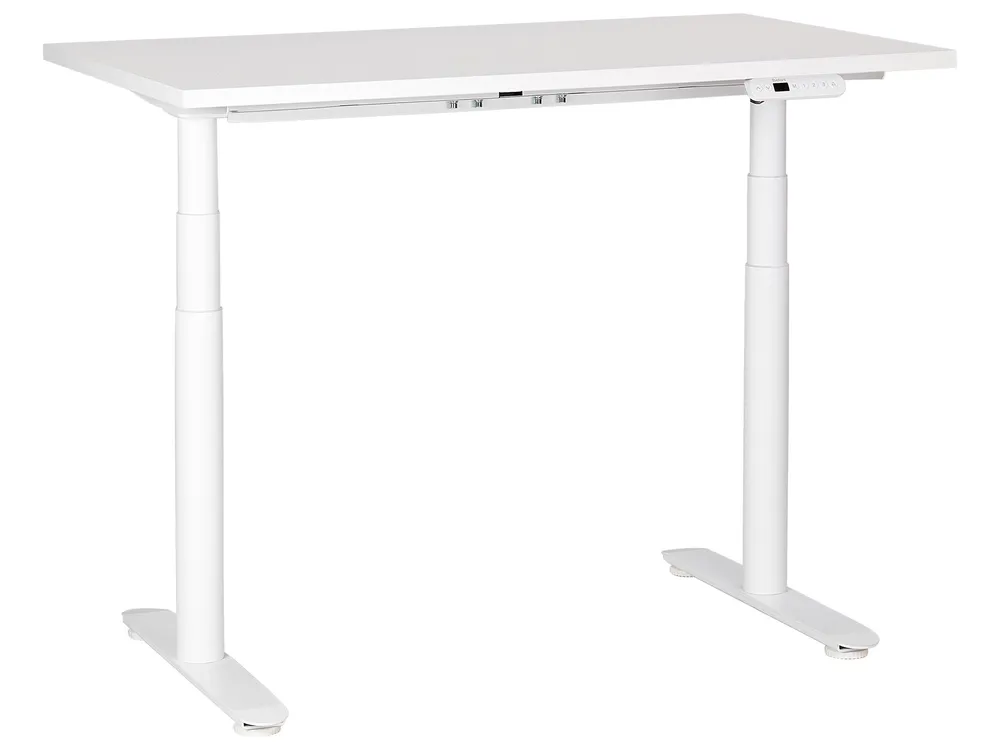 Adjustable Desk Electric Blanc pur DESTINAS