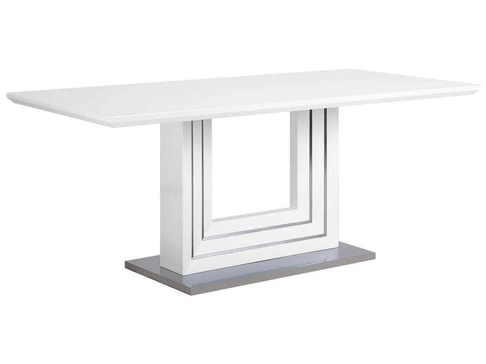 Dining Table 180 x 90 cm Blanc pur KALONA