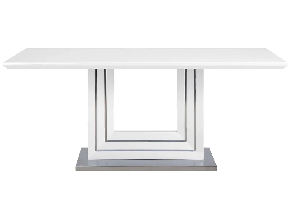 Dining Table 180 x 90 cm Blanc pur KALONA