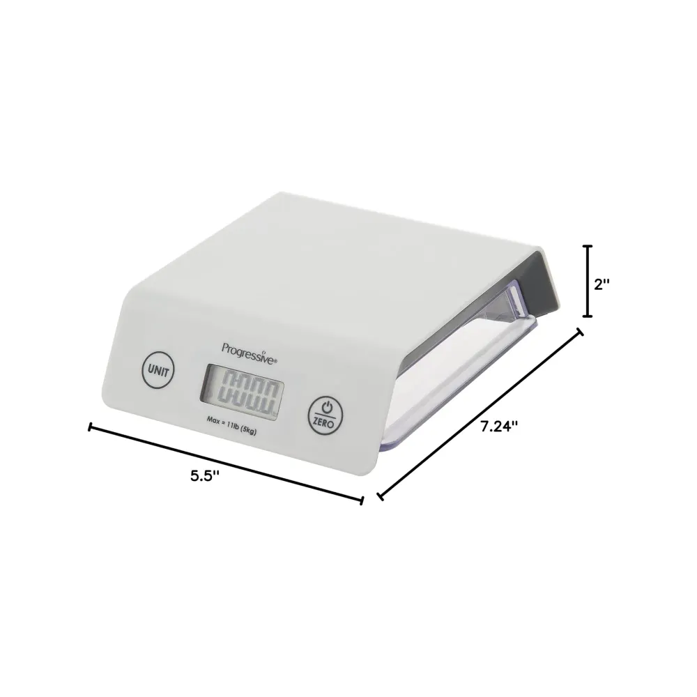 Progressive Compact Kitchen Scale Blanc pur