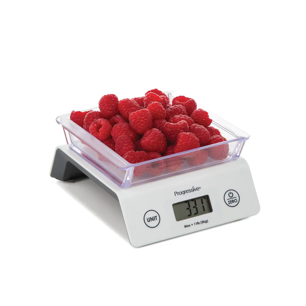 Progressive Compact Kitchen Scale Blanc pur