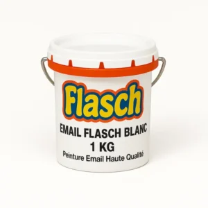 Projecteur Portable EMAIL FLASCH BLANC 1 KG - Peinture Email Haute Qualité