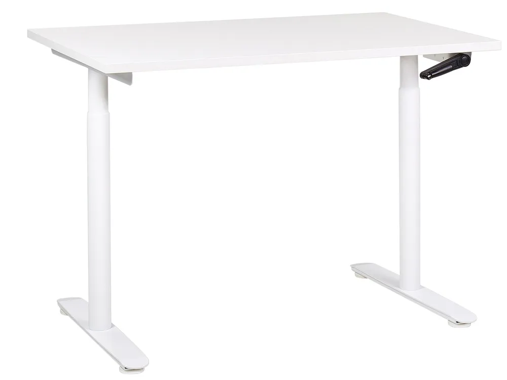 Table à hauteur ajustable Manuel Blanc DESTINAS pour Salles de Réunion