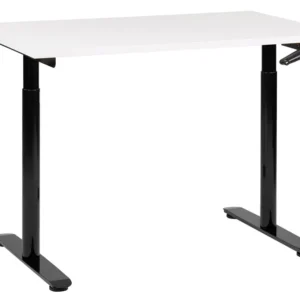 Table à hauteur ajustable Manuel Blanc DESTINAS compatible avec PowerPoint