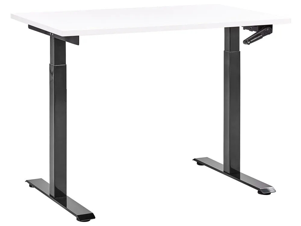 Table à hauteur ajustable Manuel Blanc DESTINES avec Mallette de Transport