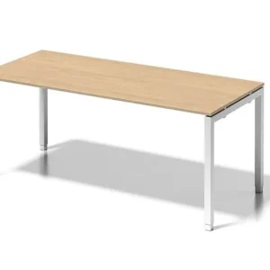 Tableau de Conférence Bureau Bisley Cito structure en U réglable en hauteur 650-850 mm H 19 x L 1800 x P 800 mm érable/bla...