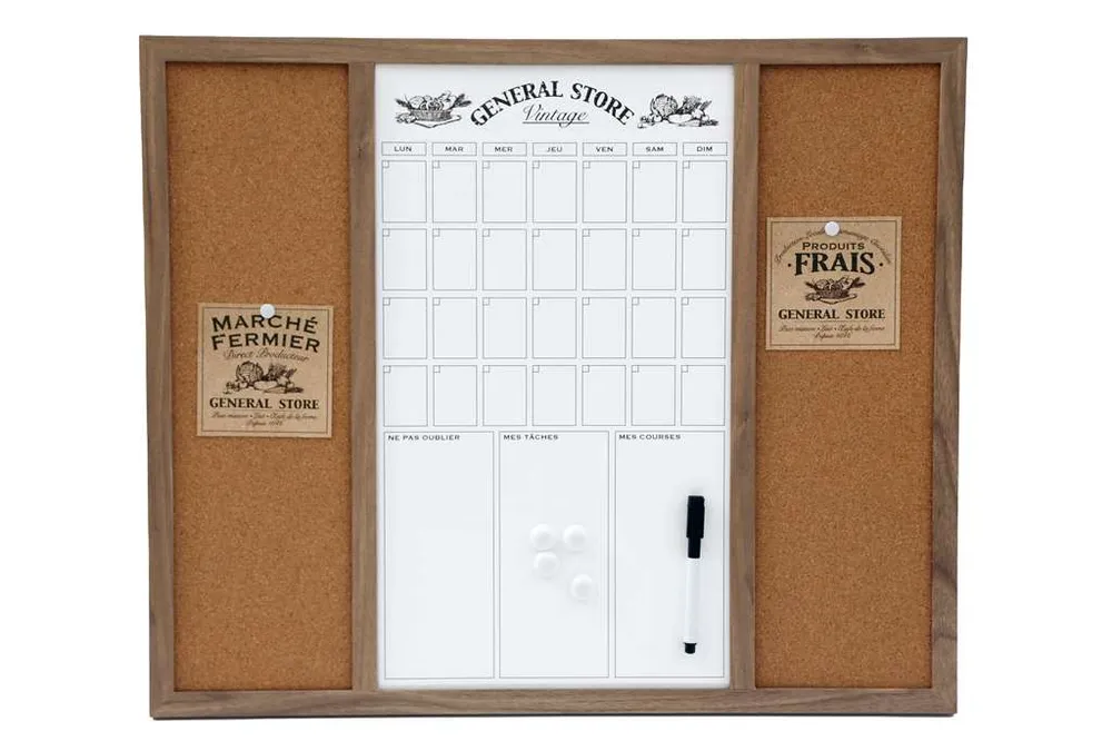 Professionnel Premium Tableau semainier General Store – Qualité & Prix chez Alpha55 – Accessoire vital au quotidien