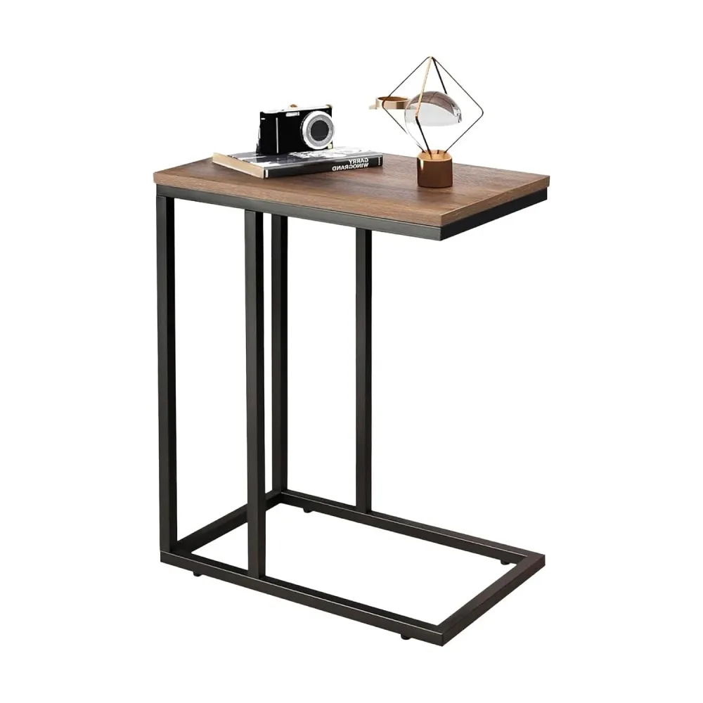 Bureau compact pour Tavolino da Salotto 40x26x58 cm – Struttura Ferro con Ripiano MDF