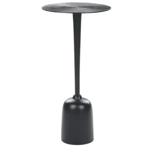 Bureau à compartiments intégrés Table d'appoint noire SELWYN