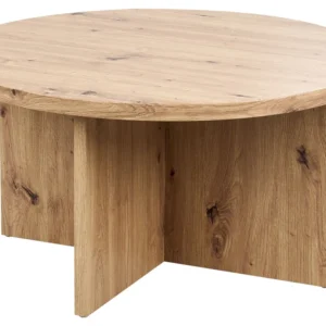 Coffee Table Light Wood STANTON - Hauteur Réglable
