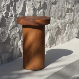 Inti Side Table - Brut avec revêtement résistant aux taches