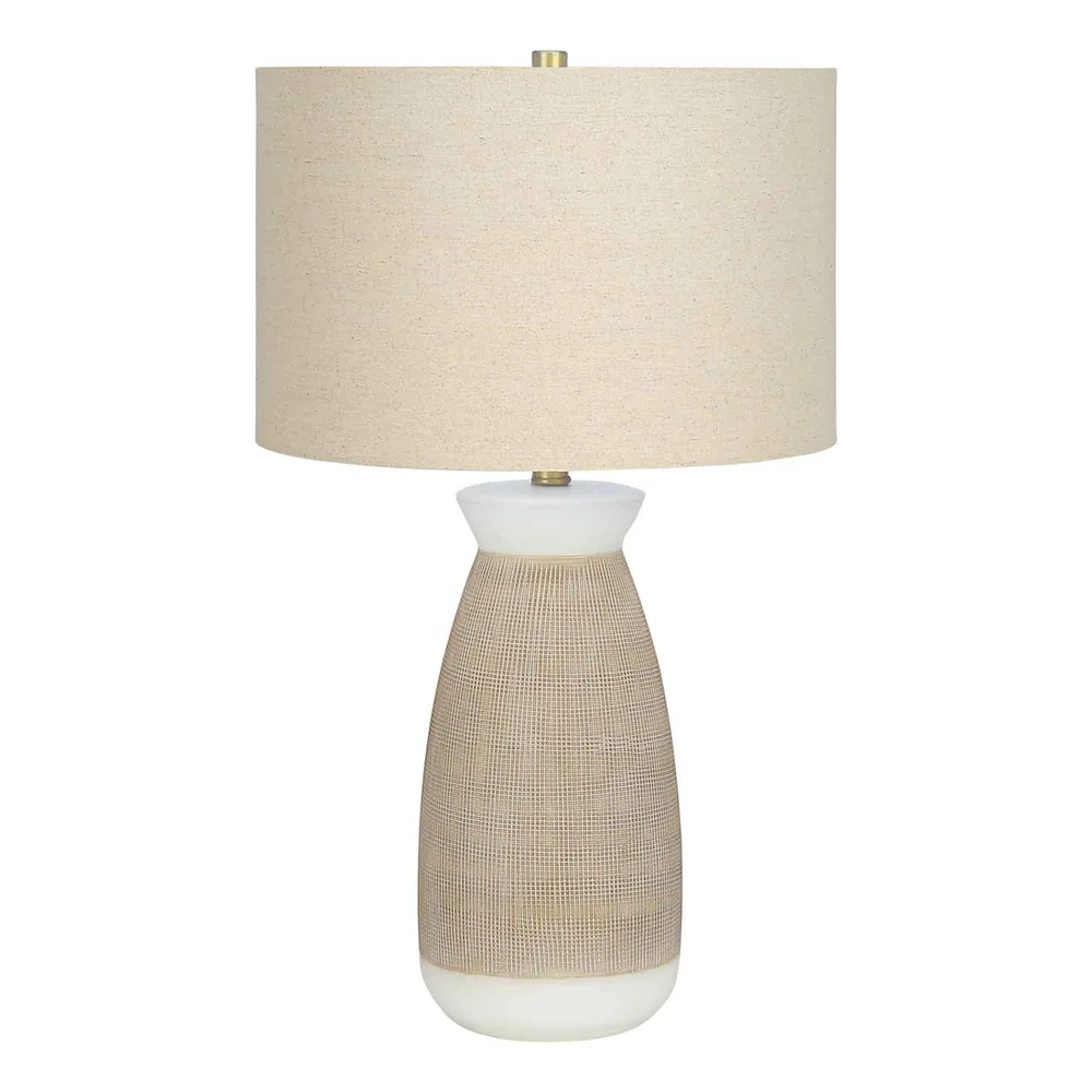 Lampe de table en céramique, sable dimensions 120 x 60 cm