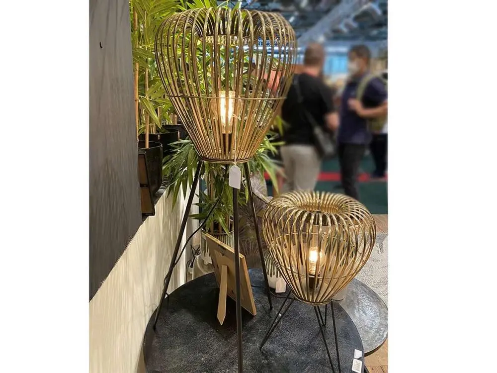 Lampe table NOUMEA H: 99 cm en Métal - E27_40W facile à monter