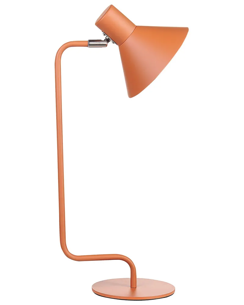 Métallique Desk Lamp Orange RIMAVA