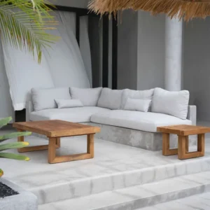 Reclaimed Teak Coffee Table - Vrai