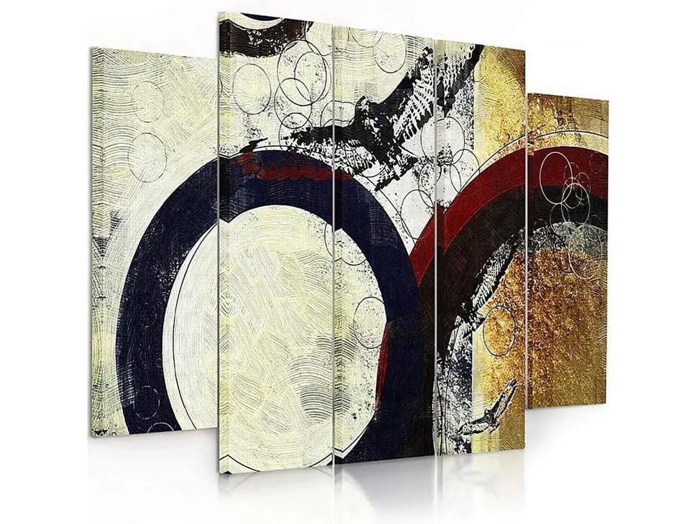 Surface de travail antidérapante Tableau b abstraction - 200 x 100 cm