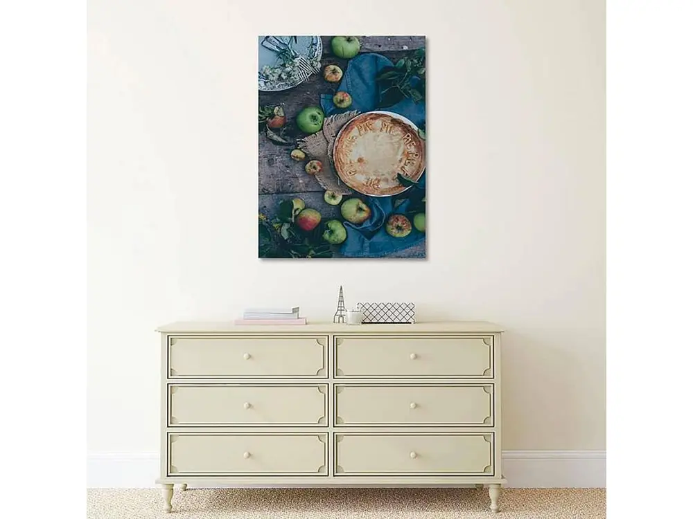 Surface de travail antidérapante Tableau bois gâteau sur la table - 30 x 40 cm