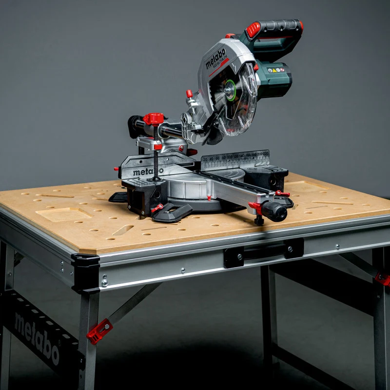 Table de travail multifonction METABO MWB 100 avec revêtement résistant aux taches