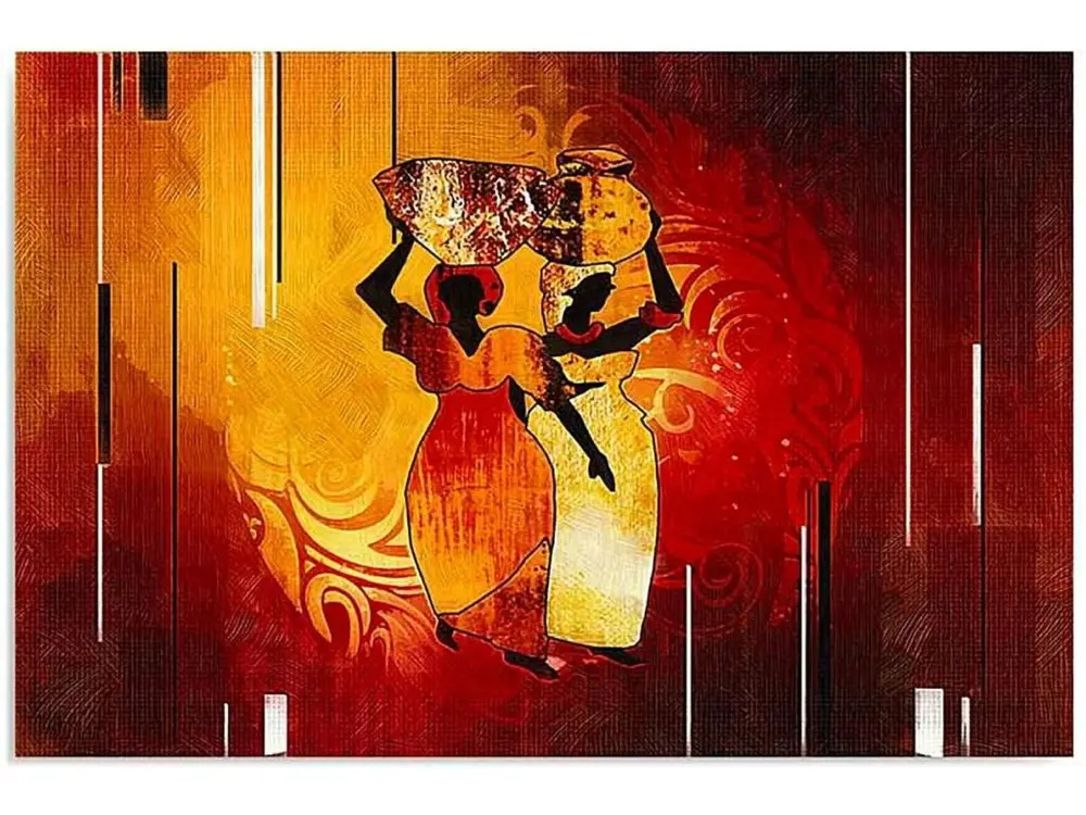 Tableau bois au sud - 120 x 80 cm facile à monter