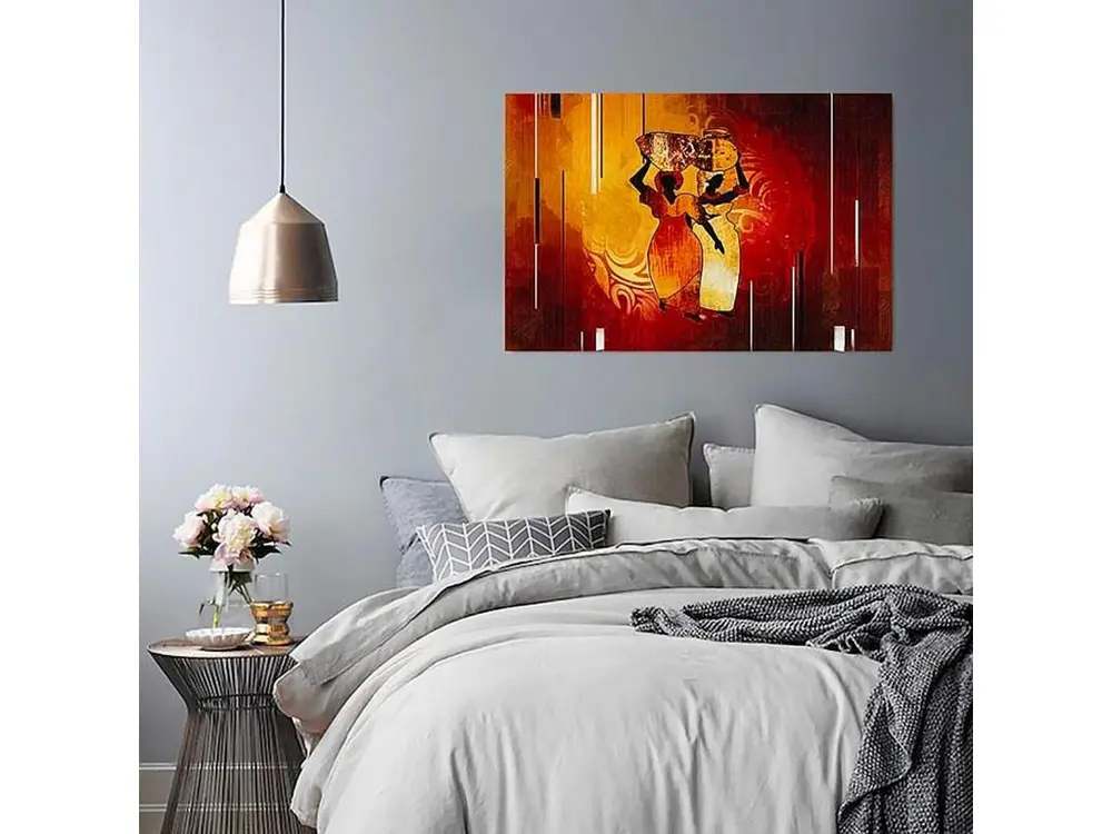 Tableau bois au sud - 120 x 80 cm facile à monter