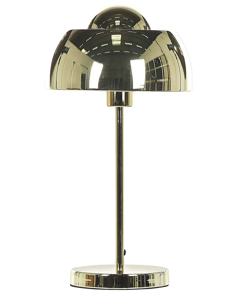 Tafellamp metaal goud SENETTE dimensions 120 x 60 cm
