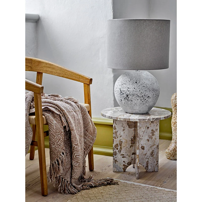 Bureau Professionnel Lampe de table Isedora de Bloomingville, en céramique naturelle