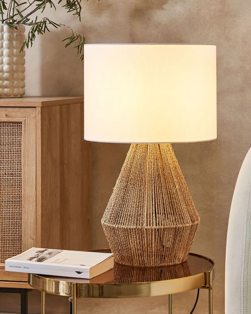 Bureau Professionnel Tafellamp geweven naturel MALEWA