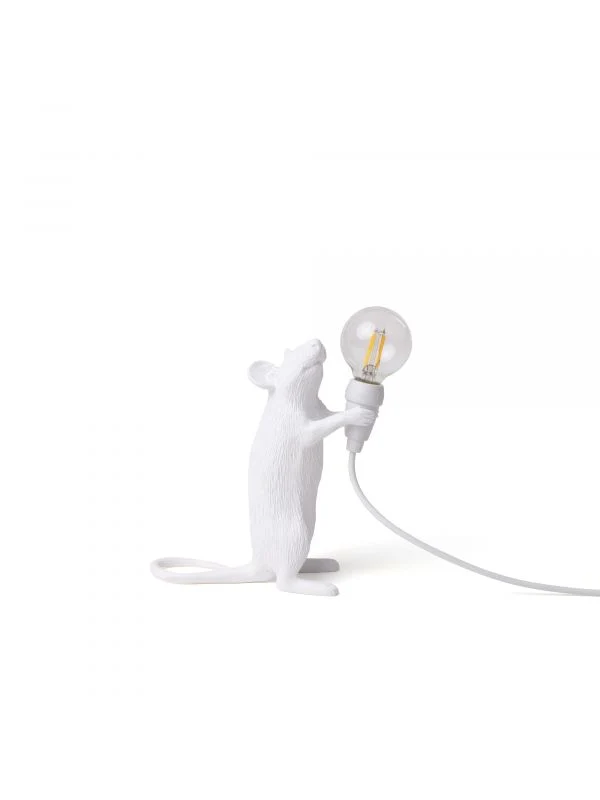 LAMPADA DA TAVOLO SELETTI MOUSE LAMP RESINA E14 90LM 2200K 1W 15220