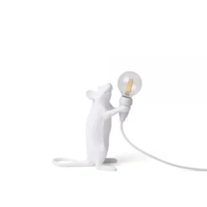 LAMPADA DA TAVOLO SELETTI MOUSE LAMP RESINA E14 90LM 2200K 1W 15220 facile à monter